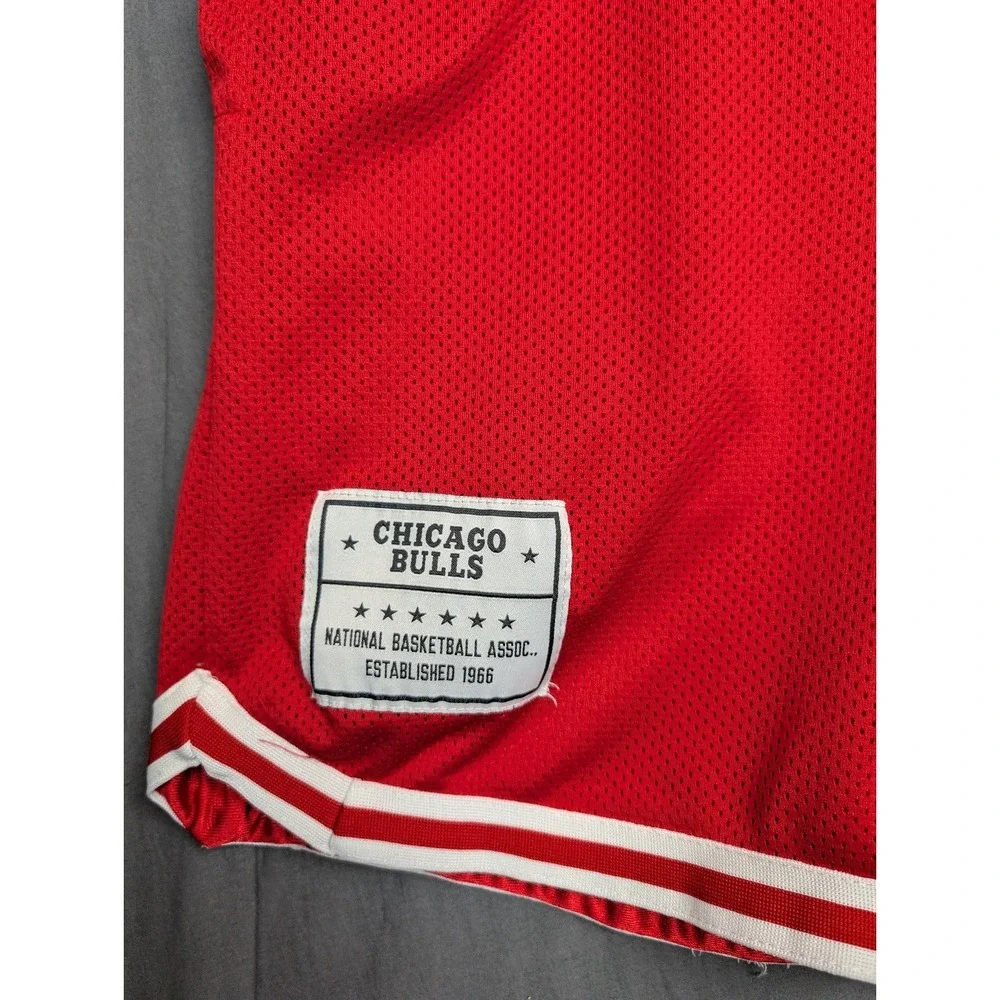 Chicago Bulls‎ NBA Team Red Ultra GAME Basketball Shorts size Men's M
